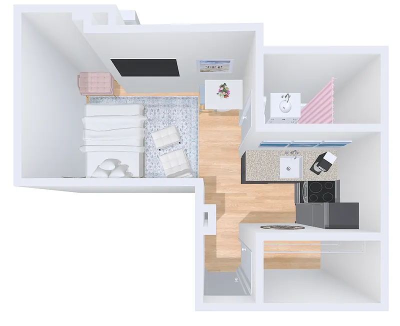 Floor plan studio 14
