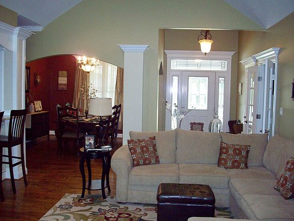 living room view to foyer