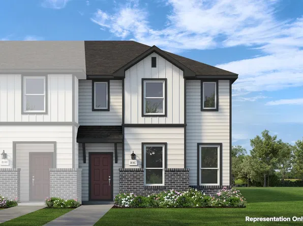 Seven Oaks Crockett Plan, Seven Oaks Townhomes