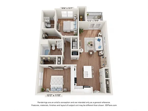 Floor plan B1