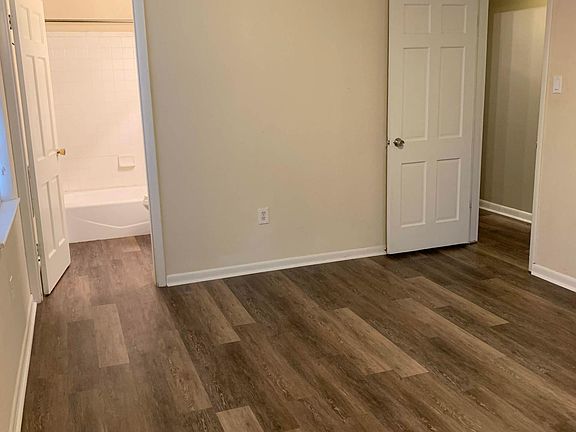 master bedroom has private bath