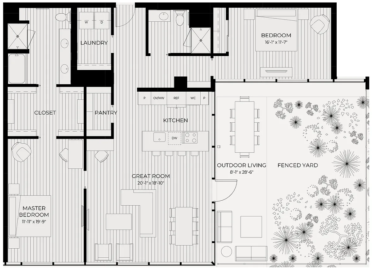 Floor plan Paraiso