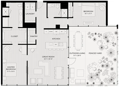 Floor plan Paraiso