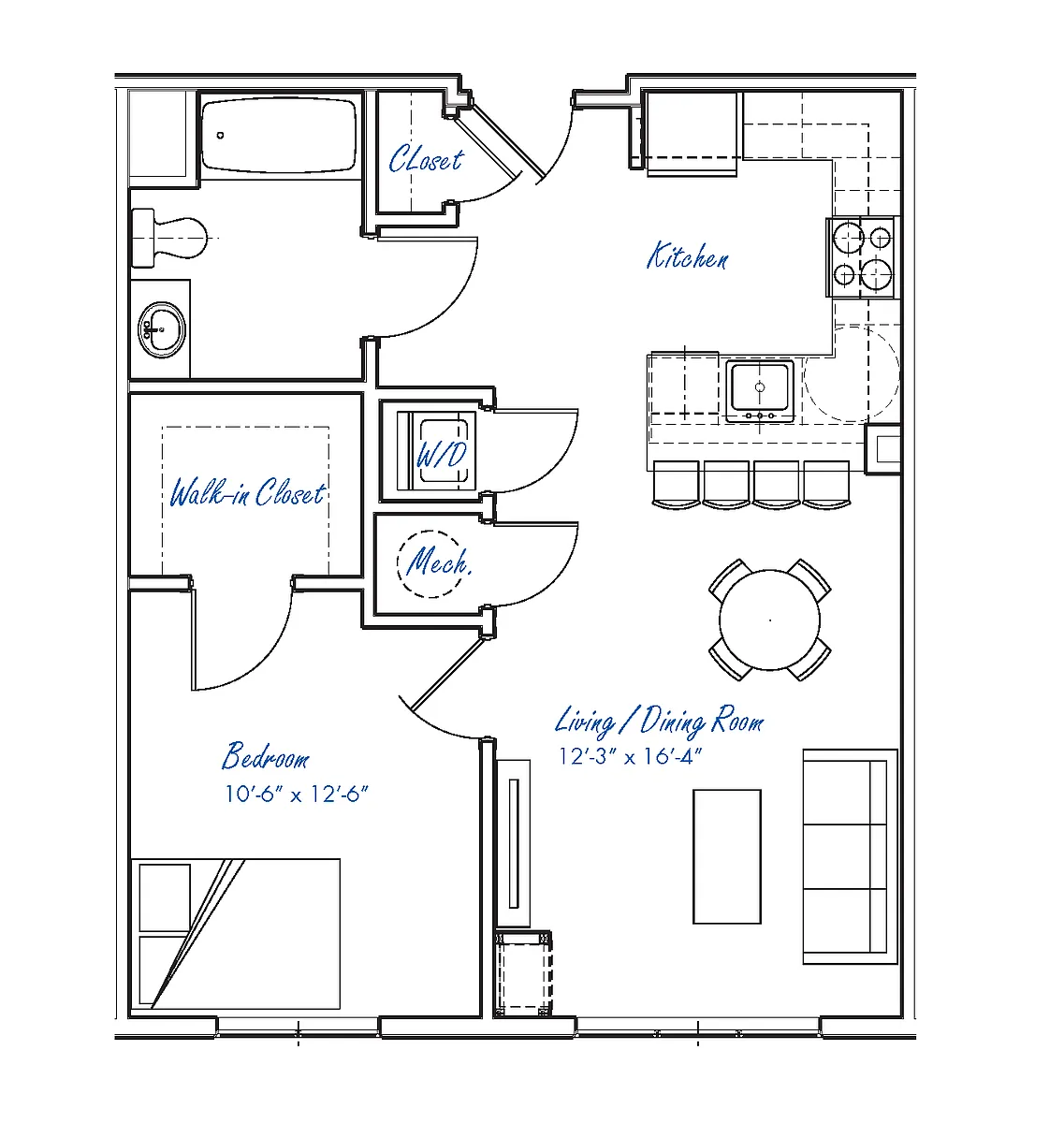 Floor plan A1A