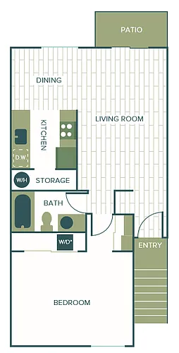 Floor plan Thicket