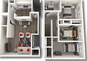 3T - 1,000 SQ.FT 3T - 1,000 SQ.FT