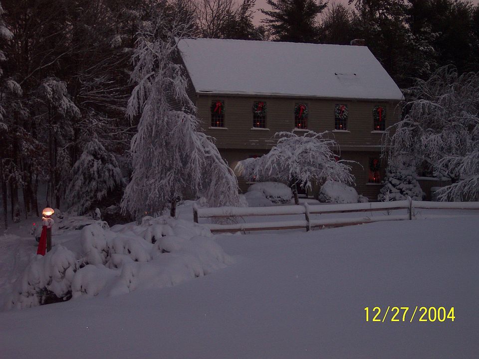 snowstorm at Christmas