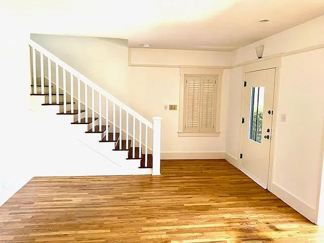 Living room looking back at front door - 1630 Dale St
