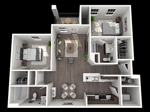 Floor plan The Gibson-Renovated