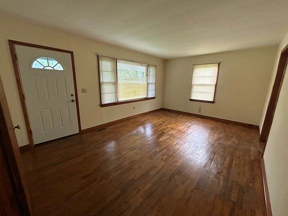 Living room from bedroom hallway