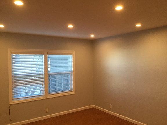 Living Room installed with recessed lights