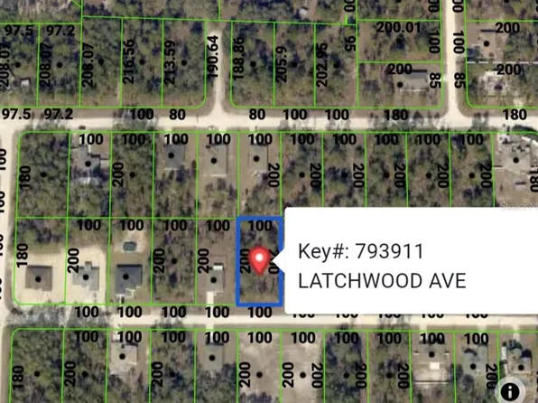 Latchwood Ave Lot 19, Brooksville, FL 34614