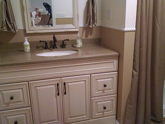 Bathroom vanity in In-law 