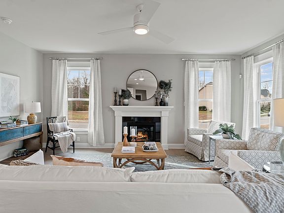 Family Room with Optional Fireplace