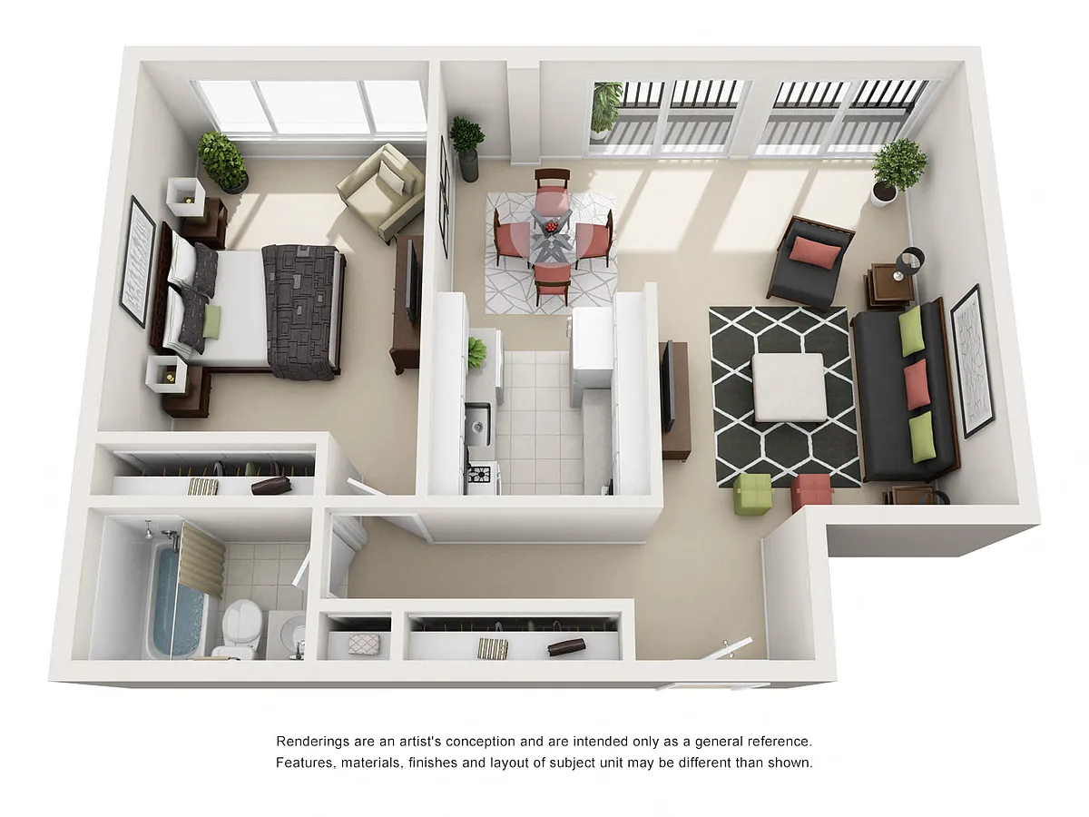 Floor plan The Alcova