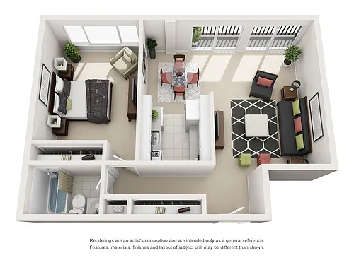 Floor plan The Alcova