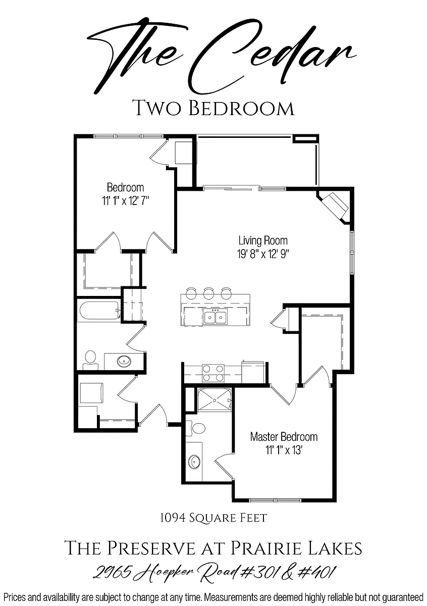 Floor plan Cedar