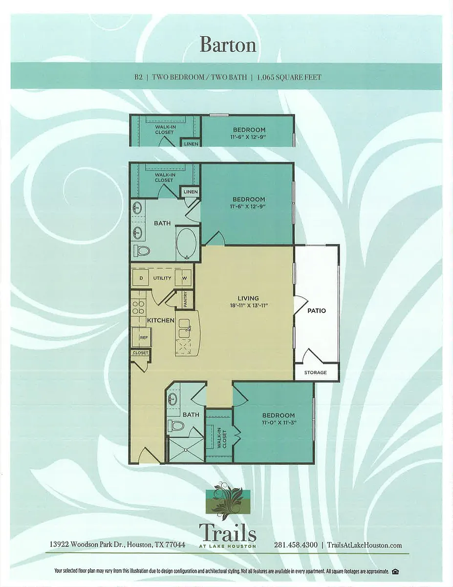 Floor plan Barton