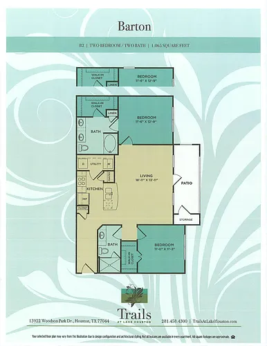 Floor plan Barton