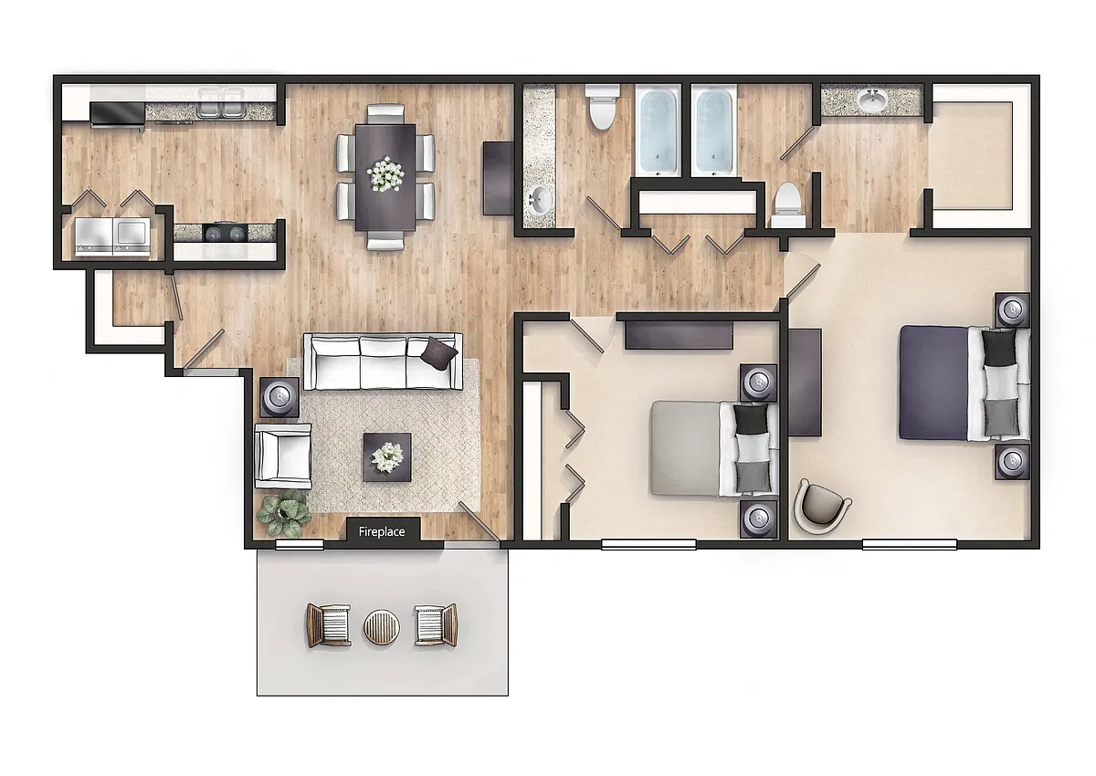 Floor plan Fleur