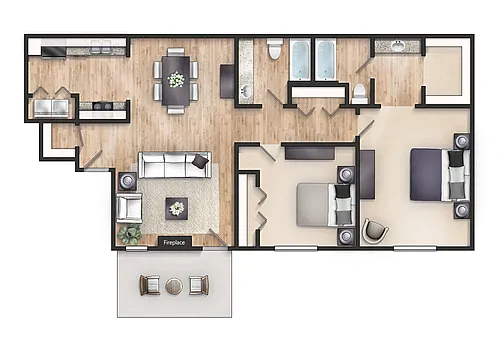 Floor plan Fleur