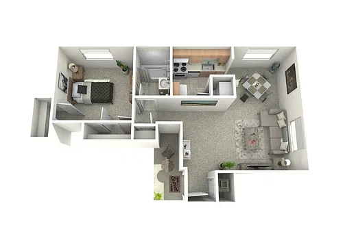 Floor plan A1- 60