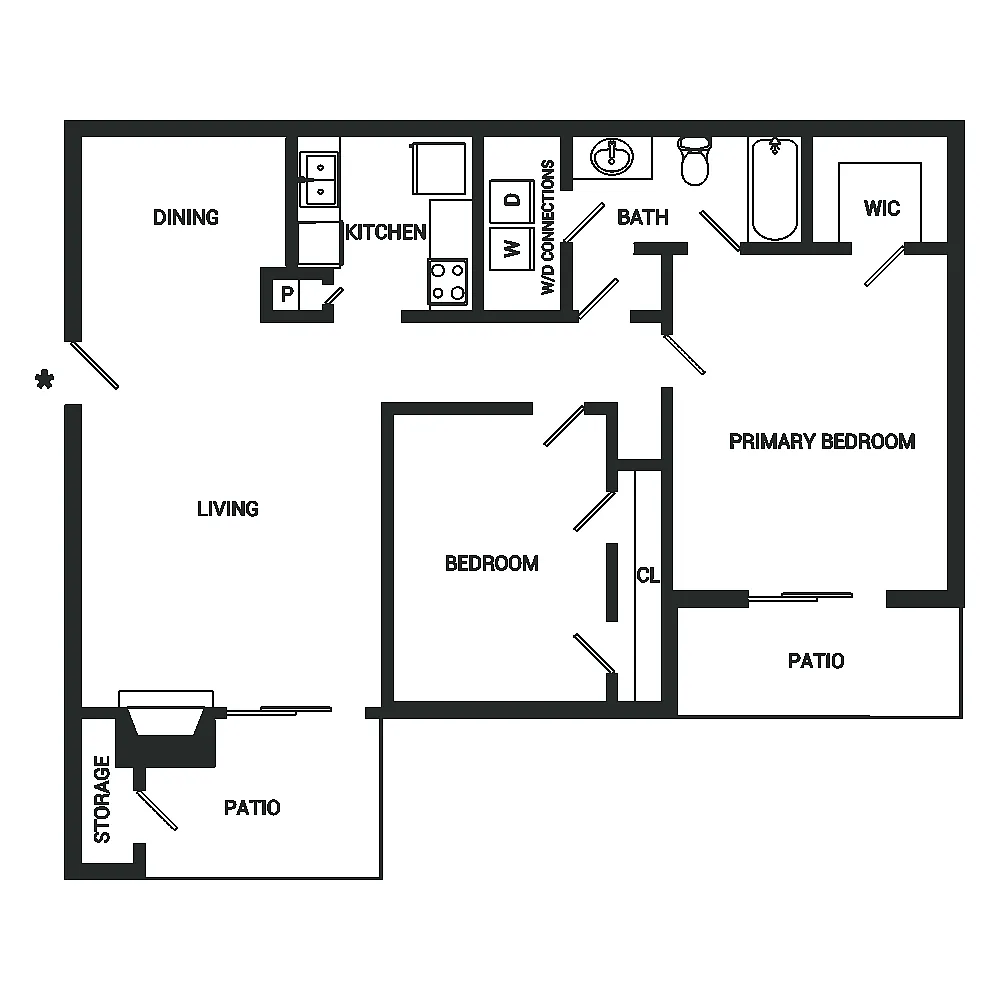 Floor plan B1