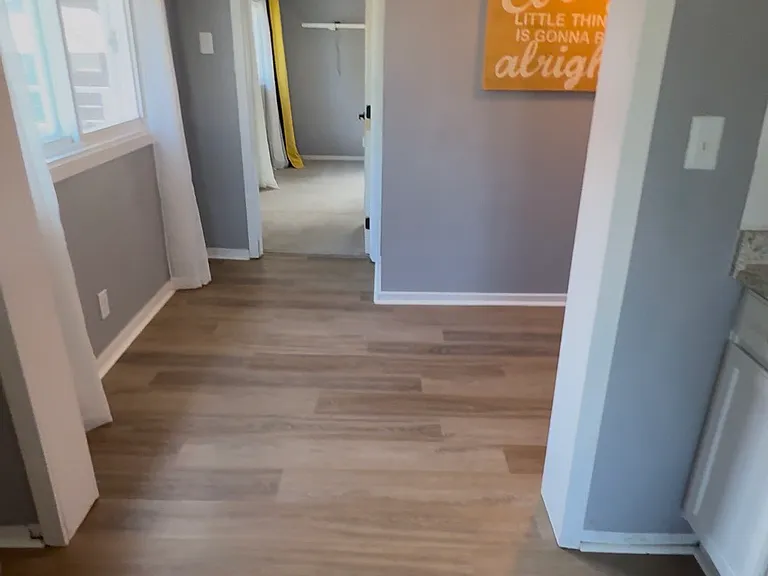 Hallway, into bedroom 2
