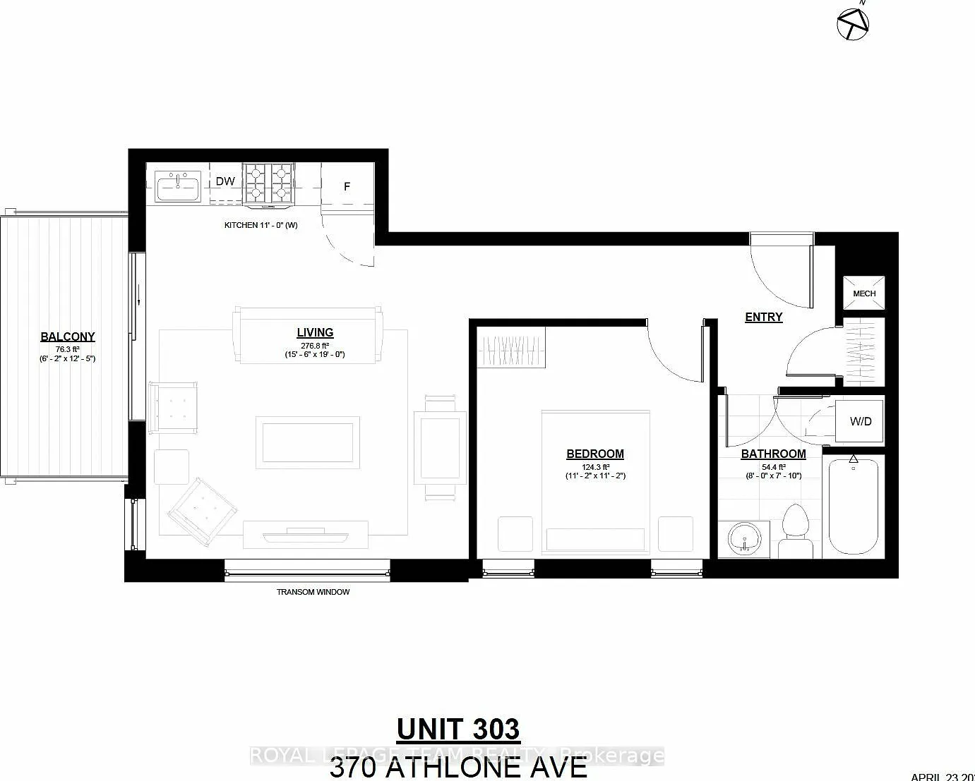 1 bed, $2,475 — Photo 2
