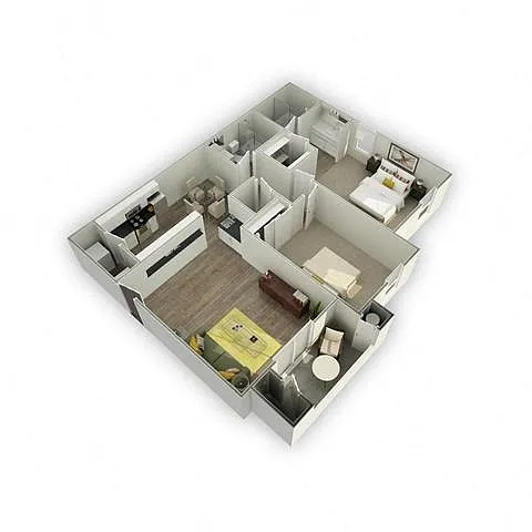 Floor plan 2B Renovation 2