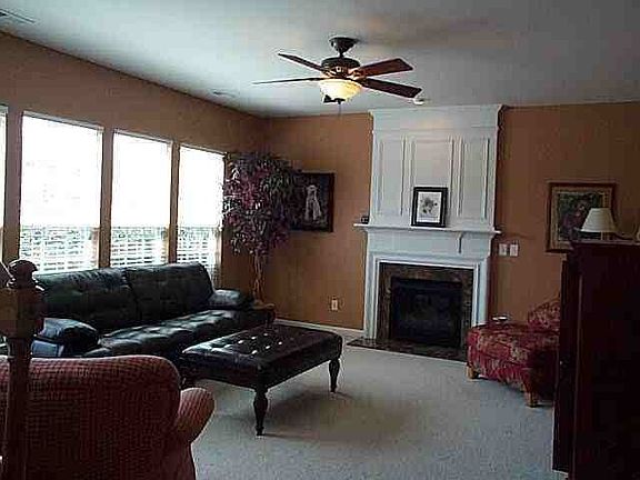 Living Room with Fireplace