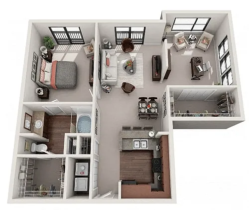 Floor plan A6