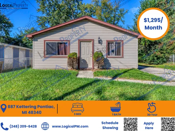 887 Kettering Ave, Pontiac, MI 48340
