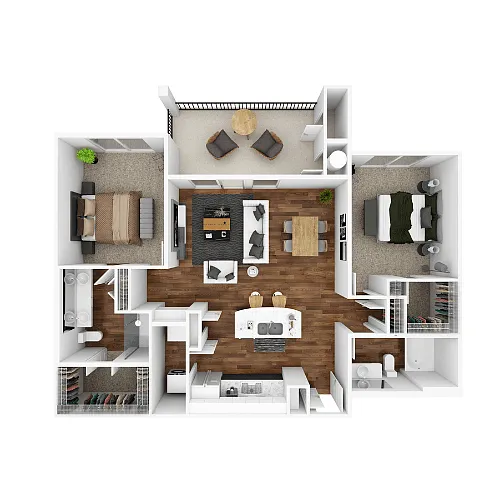 Floor plan Comal
