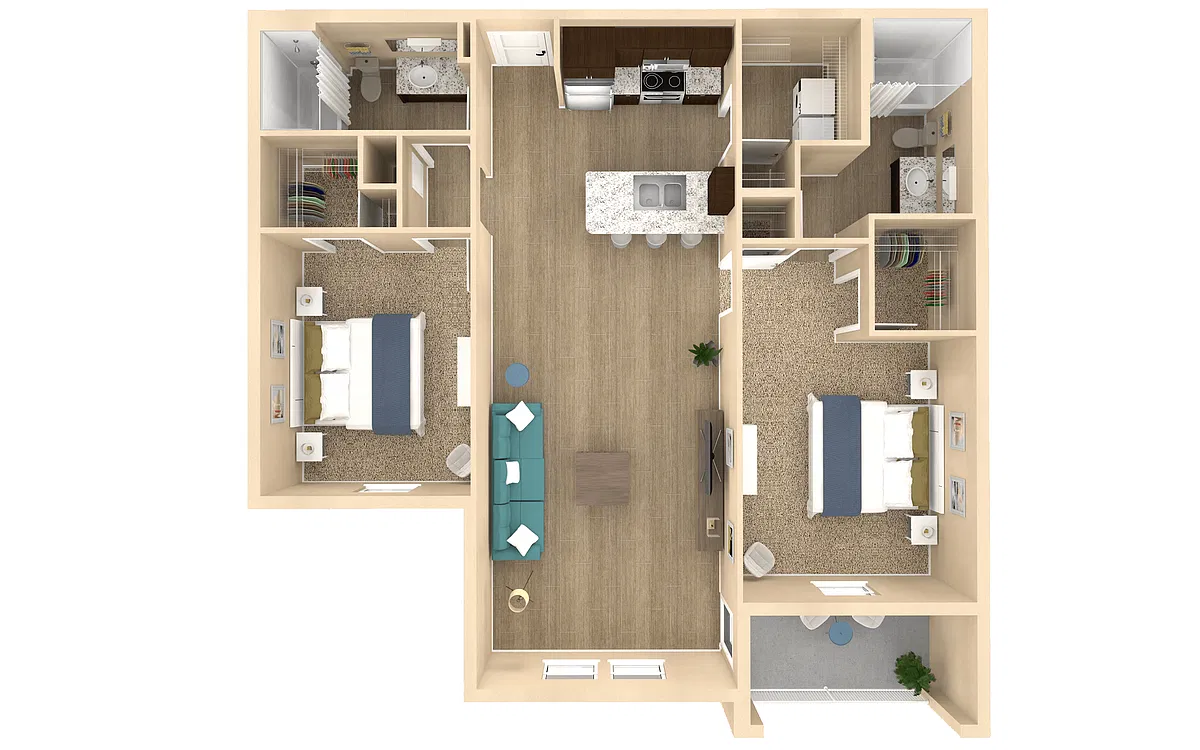 Floor plan Mirage