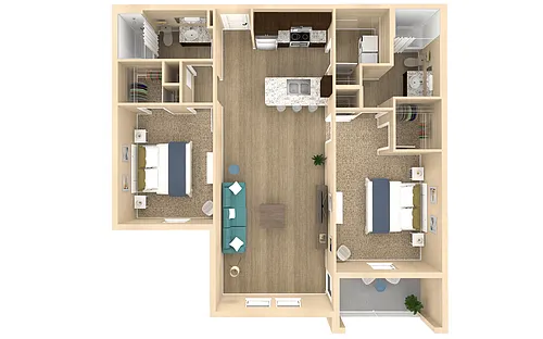 Floor plan Mirage