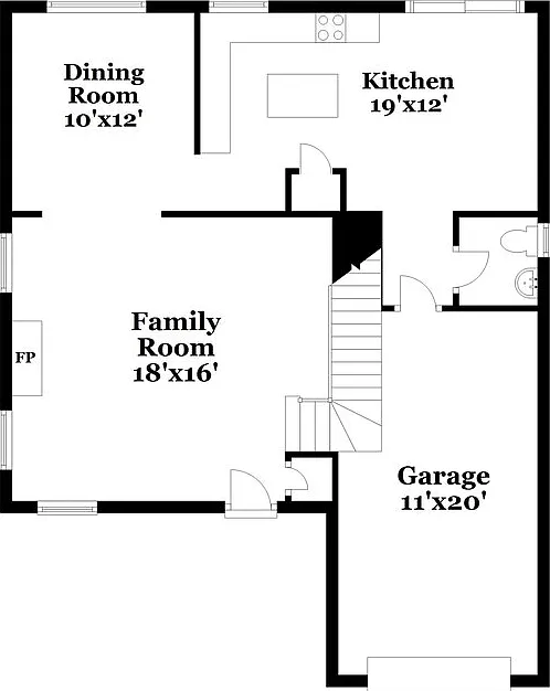 3 bed, 2.5 bath, 1554 sqft, $2,165 — Photo 2