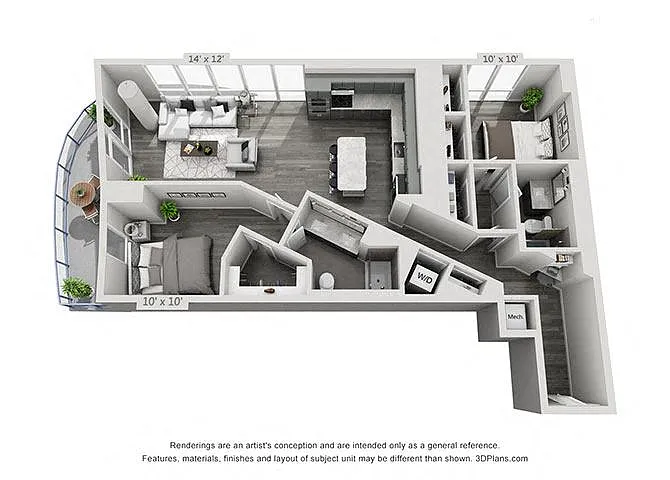 Floor plan B2