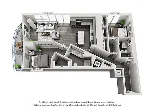 Floor plan B2