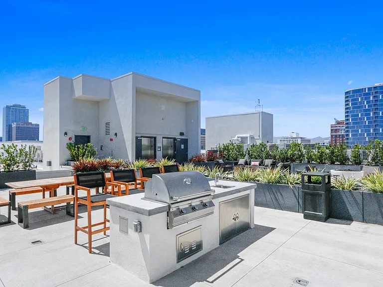 Rooftop Deck with Picnic area, BBQ Grills