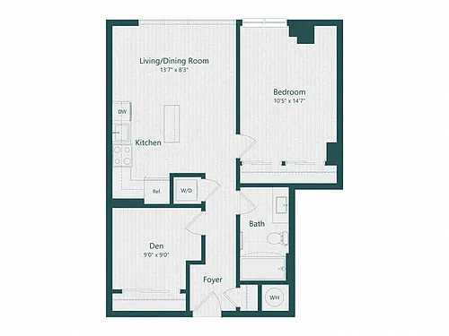 Floor plan A1D