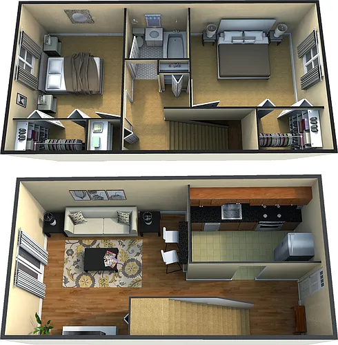Floor plan 2BR PH3