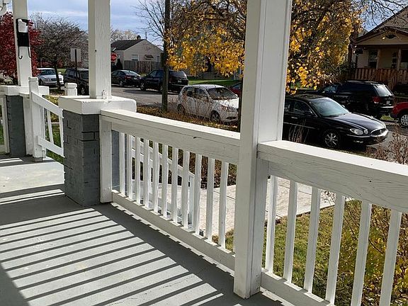 Enjoy Summer/Spring evenings on your front porch.