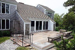 back patio looking toward kitchen