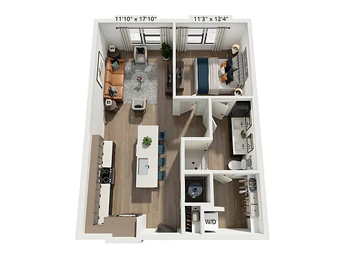 Floor plan A11A