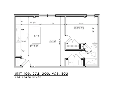 Floor plan 103-503