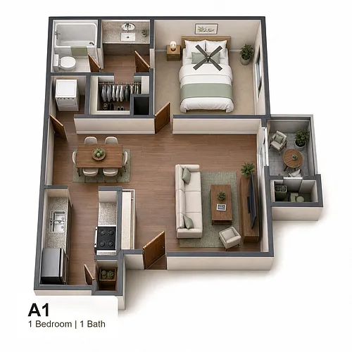 Floor plan A1