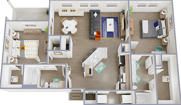 B2 1193 Sq Ft B2 1193 Sq Ft