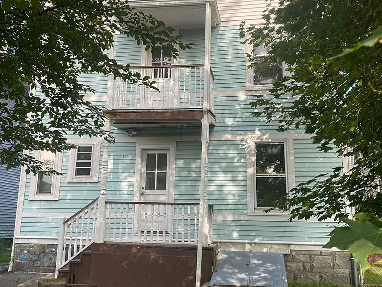 rear of house