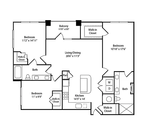 Floor plan C2